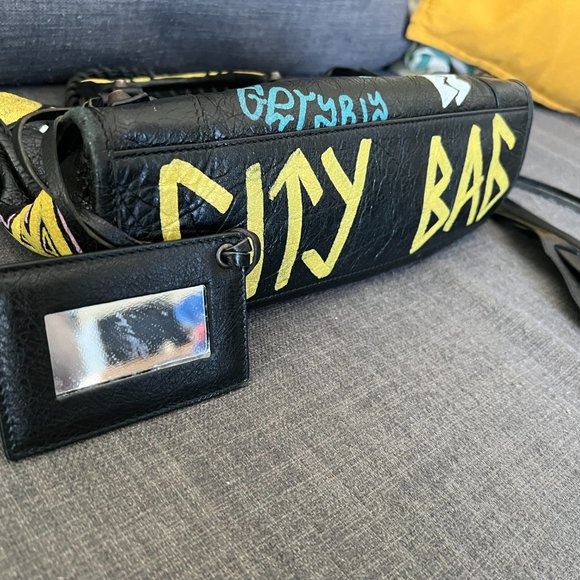 COPY - Balenciaga graffiti city bag small - Picture 3 of 16